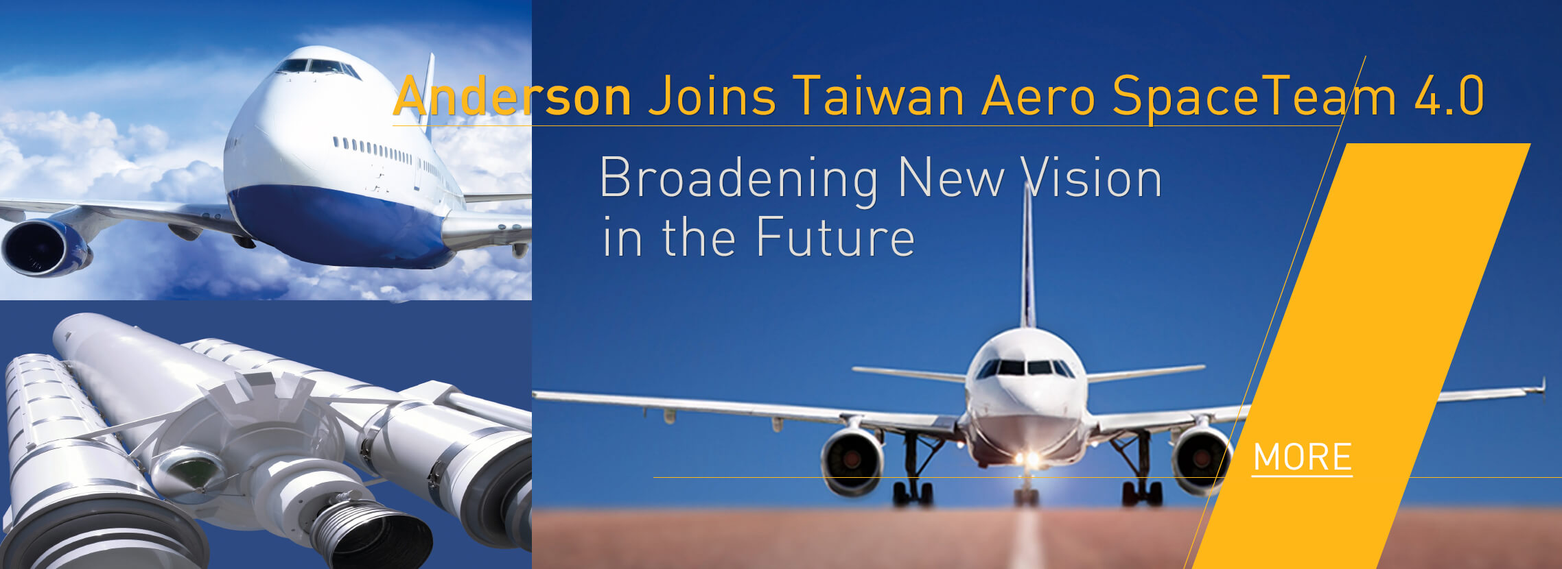 Anderson is now a member of Taiwan AeroSpace-Team 4.0